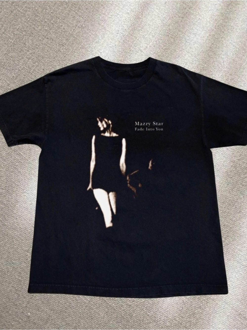 Mazzy Star 'Fade Into You' Graphic Tee - Gildan Black Shirt